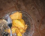 A picture of step 1 of Fried sweet potato in egg🍽.