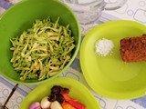 Tumis bunga pepaya