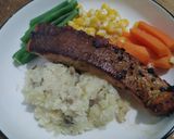 Foto langkah ke 7 dari resep Salmon teriyaki.