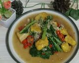 Foto langkah ke 7 dari resep Tumis Tahu caisin wijen.