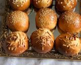 Une image de l'étape 1 de Mini brioche bien moelleuse.