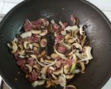 Foto langkah ke 4 dari resep Bacon & Jamur ala Korea.