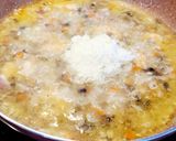 Foto del paso 7 de la receta: Risotto con champiñones, bacon y langostinos