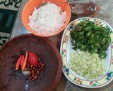 Foto langkah ke 3 dari resep ROJEK TAJIN (RUJAK BUBUR) #diulekasyik #pekaninspirasi.