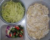 Foto langkah ke 1 dari resep Tumis Pepaya Tempe.