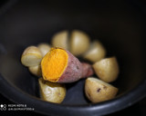 Foto del paso 1 de la receta: 🌈Panecillos al Huevo de Boniato, Cúrcuma y Pimienta🌈