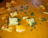 A picture of step 2 of Shahi Paneer.