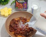 Foto langkah ke 3 dari resep Rendang Sapi Bumbu Praktis.