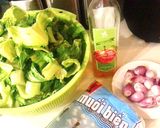 Hình bước làm 1 của món Dưa cải muối chua cùng giấm táo