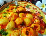 A picture of step 8 of Rajasthani Kadhi Pakora.