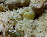 A picture of step 6 of Chicken Pulao.
