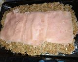Foto del paso 3 de la receta: Pan de carne acompañado con ensalada!🍅🥬