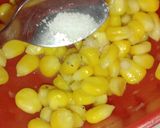 A picture of step 1 of Peri peri sweet corn.