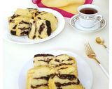 Foto langkah ke 11 dari resep Marmer Cake Tape (Tidak Berkulit/Metode Au Bain Marie).