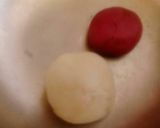 A picture of step 1 of Beet Spirals.