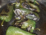 Chiles rellenos tempura