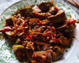 Foto langkah ke 3 dari resep Sambal terong teri.