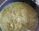A picture of step 9 of Shahi rani palak paneer.