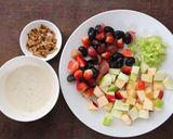 Hình bước làm 1 của món Waldorf Salad