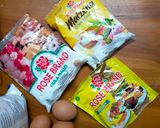 Foto langkah ke 1 dari resep Taro Cringkle Cookies.