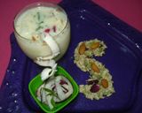 A picture of step 1 of Nariyal ki Thandai.