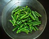 Foto langkah ke 2 dari resep Jangan Lombok Ijo Tempe Kacang Panjang.