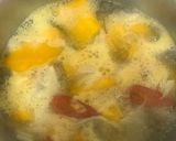 Gambar langkah 3 resipi Labu Manis Masak Lemak.