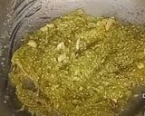A picture of step 3 of Lauki halwa (Greens, beans, gourds).