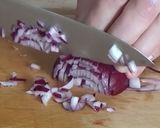 A picture of step 1 of Bruschetta.