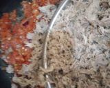 A picture of step 4 of Minced meat rice.