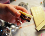 Foto del paso 5 de la receta: Turrón de tres chocolates