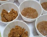 Gambar langkah 6 resipi Mini Digestive Biscoff Cheese Cake.