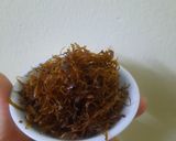 Hình bước làm 4 của món Ruốc nấm đùi gà (món chay)