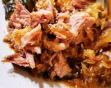 Borsos-fokhagymás kéregben sült lapocka savanyú káposzta ágyon recept fázis 7 fotója