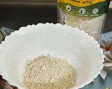 A picture of step 1 of Jowar Lauki (Bottlegourd) Thalipith.