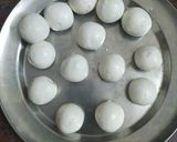 A picture of step 3 of Rasgulla.