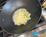 A picture of step 3 of Chicken & Hotdog Fried Rice Recipe.