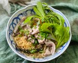 Hình bước làm 5 của món Mì Gói Bao Tử Hầm Tiêu Xanh