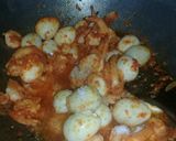 Foto langkah ke 4 dari resep Sambal Goreng Telur Puyuh Udang.