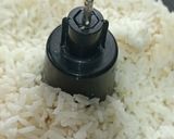Foto do passo 1 de Croquete de arroz com queijo muçarela e parmesão