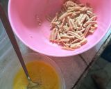 Foto langkah ke 1 dari resep Sosis Keju Telur Orak Arik.