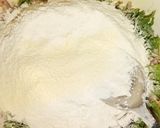 A picture of step 4 of Hare bhare pakore.