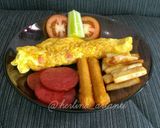 Foto langkah ke 3 dari resep Omelet.