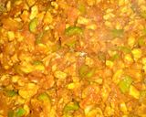 A picture of step 4 of Spicy Chicken noodles.