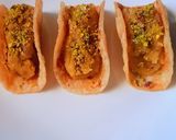 A picture of step 12 of Sweet Potato Halwa Tacos.