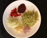 Hình bước làm 2 của món Bún Huế chay