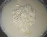A picture of step 1 of Orange Barfi.
