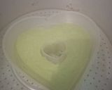 Foto langkah ke 4 dari resep Bolu Pandan kukus Keju Lumer.