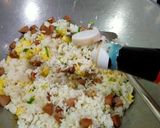 Foto langkah ke 4 dari resep Yakimeshi (Nasi goreng Jepang).