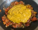 A picture of step 6 of Amritsari Paneer Bhurji.